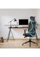 Green Soul Zodiac Pro Gaming Chair, High Back Mesh Ergonomic Multi-Functional Desk Chair with 2D Adjustable Armrests (Black And Teal)