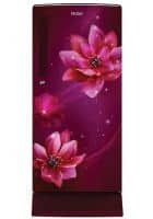 Haier 192 L 3 Star Direct Cool Single Door Refrigerator Red Peony (HRD-2052PRP-P)