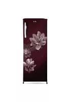 Haier 235 L 2 Star Direct Cool Single Door Refrigerator Red Peony (HRD-2562CRP-N)