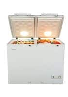 Haier 289 L 5 Star Double Door Combo Chest Freezer White (HFC-325CM5)