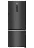 Haier 325 L 2 Star Frost Free Double Door Refrigerator GE Black (HRB-3752BGB-P)