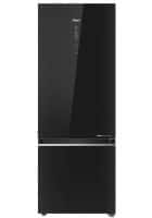 Haier 325 L 3 Star Double Door Inverter Refrigerator Black (HRB3753PKGP)