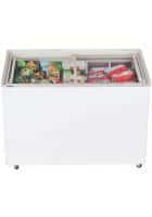 Haier 397 L 5 Star Manual Double Door Refrigerator White (HFC-400GM5)