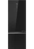 Haier 445 L 2 Star Frost Free Double Door Refrigerator Black Glass (HAIER 445L HRB-4952CKG-P Black Glass)