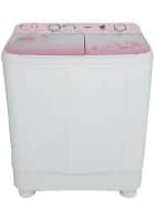 Haier 8 kg Semi Automatic Top Load Washing Machine White and Pink (HTW80-1159FL)