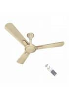 Havells Bianca 1200 Mm Energy Saving With Remote Control 5 Star Decorative Bldc Ceiling Fan (Gold Mist)