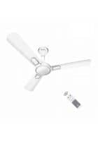 Havells Bianca 1200 Mm Energy Saving With Remote Control 5 Star Decorative Bldc Ceiling Fan (Pearl White)