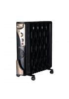 Havells OFR 11 2900 W Wave Fin Room Heater with PTC Fan (Black)