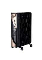 Havells OFR 9 Wave Fin 2400 W Room Heater with PTC Fan (Black)