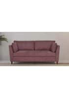 Home Edge Weston 3 Seater Sofa (Coffee) Solid Wood