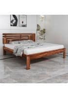 Home Edge Aelinia King Bed Without Storage (Teak)