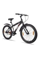 Hero Thorn 26T MTB Bike Non Geared Rigid V-Brake Men Cycle (Black and Red)