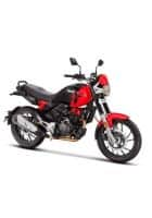 Hero XPulse 200T 4V Black Sports Red (Black-Sports Red)