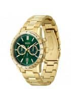 Hugo Boss 1513923 Allure Analog Green Dial Watch For Men