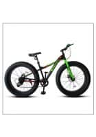 Hydra Zeus Mountain Bike Wheel Size 26T Dual Disc Brake Multi Speed (Red-Green)