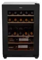 Haier 25 Bottles Single Door Wine Chiller Black (JC-87A)