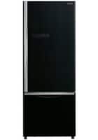 Hitachi 466 L 3 Star Frost Free Double Door Refrigerator Glass Black (R-B500PND6 -GBK- V2.0)