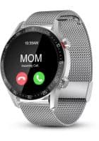 Instaplay Callmate Orbit Full Touch Smartwatch (Silver)