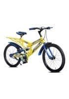 Leader Hardy 20T Ibc Rear Suspension Single Speed Road Cycle For Kids (Yellow)