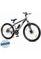 Leader Torfin 26T Single Speed Mountain Cycle With Dual Disc Brake and Front Suspension For Men (Grey)