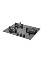 KAFF Built-in Hob Tempered Glass 3 Burner Hob Black - KH 60 BR 31