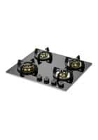 KAFF byKAFF KAFF BLH 604 Hob Auto Electric Ignition with Flame Failure Device Glass Automatic Hob (4 Burners)