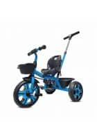 KidsMates Buddy Plug N Play Tricycle with Parental Control For Kids (Sky Blue)