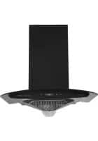 Kutchina Curvy 60 cm Chimney (Black)