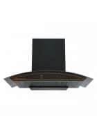 Kutchina virgose dlx 60 Auto Clean Wall Mounted Chimney (BLACK)