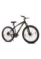 Leader Cycles Griffin 29T Single Speed MTB cycle with Dual Disc Brake and Front Suspension (Black)