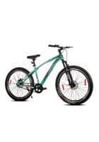 Leader Cycles Hike Pro 27.5T Single Speed MTB cycle with Dual Disc Brake and Front Suspension (Sea Green)