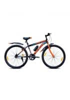 Leader Spyder 27.5T MTB Cycle Single Speed with Complete Accessories Bike (Matt Black and Orange)