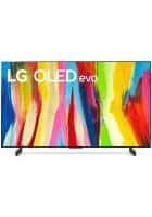 LG 106 cm (42 inch) (4K) Ultra HD Smart LED TV Black (OLED42C2PSA)