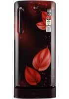 LG 185 L 3 Star Direct Cool Single Door Refrigerator Scarlet Victoria (GL-D201ASVD)