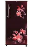 LG 190 L 1 Star Direct Cool Single Door Refrigerator Scarlet Plumeria (GL-B199OSPB)