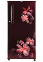 LG 190 L 2 Star Direct Cool Single Door Refrigerator Scarlet Plumeria (GL-B199OSPC)