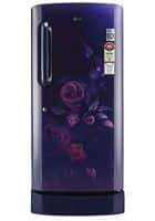 LG 190 L 3 Star Direct Cool Single Door Refrigerator Purple (GL-D201ABED)