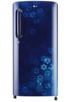 Lg 190 L 3 Star Direct Cool Single Door Refrigerator Blue Quartz (Gl-B201Abqd)