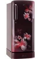 LG 190 L 3 Star Direct Cool Single Door Refrigerator Scarlet Plumeria (GL-D201ASPX)