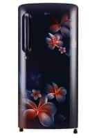 LG 190 L 3 Star Direct Cool Single Door Refrigerator Blue Plumeria (GL-B201ABPD)