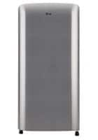 LG 190 L 3 Star Direct Cool Single Door Refrigerator Shiny Steel (GL-B201RPZD)