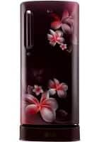 LG 190 L 4 Star Direct Cool Single Door Refrigerator Scarlet Plumeria (GL-D201ASPD)