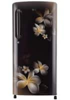 LG 190 L 4 Star Direct Cool Single Door Refrigerator Hazel Plumeria (GL-B201AHPY)