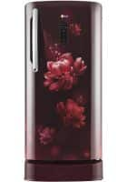 LG 201 L 5 Star Direct Cool Single Door Refrigerator Scarlet Charm (GL-D211CSCU)