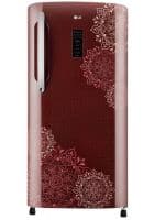 LG 204 L 4 Star Direct Cool Single Door Refrigerator Ruby Regal (GL-B211CRRY)