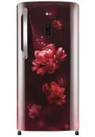 LG 204 L 4 Star Direct Cool Single Door Refrigerator Scarlet Charm (GL-B211CSCY)