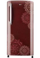 LG 204 L 5 Star Direct Cool Single Door Refrigerator Ruby Regal (GL-B211HRRZ)