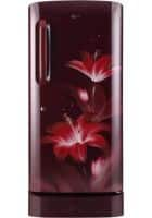 LG 215 L 3 Star Direct Cool Single Door Refrigerator Ruby Glow (GL-D221ARGD)