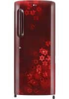 LG 235 L 5 Star Direct Cool Single Door Refrigerator Scarlet Quartz (GL-B241ASQZ)