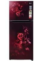 LG 284 L 2 Star Frost Free Double Door Refrigerator Scarlet Euphoria (GL-S302SSEY)